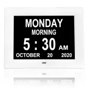 8 Inch Large Dementia Clocks for Seniors,Digital Clock Large Display with Day...