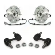 Hub Bearing Assembly Link Front Kit For Nissan Titan Armada Infiniti QX56 TITAN