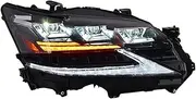 Headlight Assembly Compatible with LEXUS GS 2016-2019 LED DRL LED Low Beam LED Sequential Turn Signal LED Lens High Beam