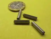 420 Stainless Steel, Slotted Roll Spring Pin, 1/8" Dia x 5/8" Length, 200 pcs
