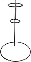 CIYODO Ice Cream Stand Display Ice Cream Pint Cooler Ice Cream Cone Holders Ice Cream Cart Lollipop Stand Pretzel Sign Ice Cream Trolley Ice Cream Maker Scooper Black Wrought Iron