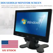 US-7" Portable CCTV Security Monitor PC Display VGA HDMI for DSLR Raspberry Pi