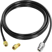 PHENOFICE N-Type to Male Extension Cable Coaxial Cord for Hotspot Cellular Modem System Signal Amplifier Easy Install