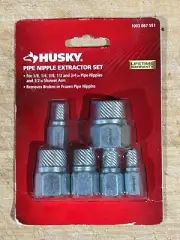 Husky Pipe Nipple Extractor Set (6-Piece)