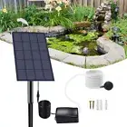 Aquarium Air Pump 0.8L/min Air Pump Air Oxygen Pump Aerator for Fish Tank Garden