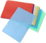 Sewroro Plastic Folders Letter Size 36pcs Document Holders Pockets Binder A4 for School Office