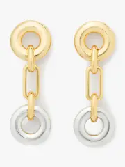 Interlock Linear Earrings