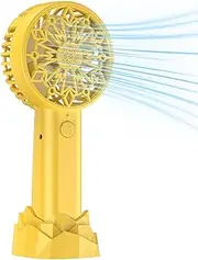 Handheld Portable Fan - USB Powerful Adjustable Personal Fan - Multi Functional Personal Cooling Device for Offices Travel Camping Indoor Classroom Beach Daily