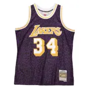Mitchell & Ness NBA LA Lakers Shaquille O'Neal 96 Wild Life Jersey
