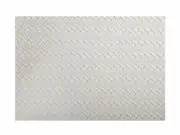Maxwell & Williams Set of 6, 45 X 30cm Leather Look Placemats Ivory Plait GI0159