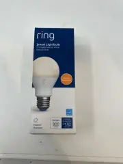 Ring Smart LED Bulb A19 60W Eqv Wi-Fi Connectivity White