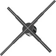 3D Hologram Fan, WiFi Real-time Ultra HD 2512LED Lights Advertising Display Holographic Lights Player Projector for Store,Bar Festival Advertising Display(56cm HD Edition)