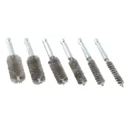 6-Pieces Of Drilling Brushes,Stainless Steel Cleaning-Brushes For Impact Drill