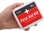 Mini 20Pc First Aid Kit W/Water-Resistant Case, FSA HSA Eligible
