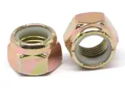 3/4"-10 Coarse Gr C Nyloc (Nylon Insert Locknut) NE Standard Yel Zinc