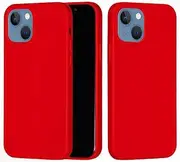 Compatible with iPhone 13 Mini Case, Ultra Slim Fit Soft Case Silicone Cover with Full Body Bumper Anti-Scratch Shockproof Case for iPhone 13 Mini