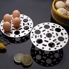Stainless Steel Steamed Egg Rack Folding Egg Steamer Steamer Basket Kitchen