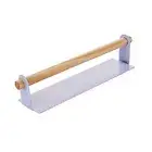 Towel Shelf Single-layer Practical Compact Towel Shelf Solid Color