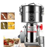 220V Electric Grain Mill Grinder Dry Food Machine Nut Herb Spice Cereal Grinding