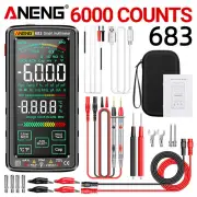 ANENG 683 Smart Multimeter High-end Touch 6000 Counts Multimetro Test Rechargeable Multitester AC/DC Voltage Tester Curr