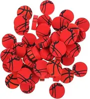 COHEALI 60pcs Mini Erasers Sports Ball Eraser Whiteboard School Supplies Novelty Party Favors
