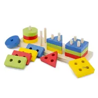 在飛比找樂天市場購物網優惠-《荷蘭 New Classic Toys》幼幼幾何形狀堆疊玩
