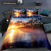 v1231 Bed Sheets Ultra Soft Skull Theme Bedding Set Full/King/Queen Size Luxury Gothic Skulls Duvet Cover Set Skeleton Bones Comforter Cover 3-Piece B