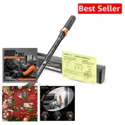 Ergonomic 3/8 Drive Torque Wrench 10-80 Ft.Lb - Chrome Vanadium Steel Design