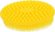 VICASKY Baby Massage Brush Soft Silicone Baby Bath Scalp Scrubber Infant Hair Brush Multiuse Bath Time Tool