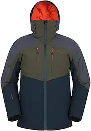 [Mountain Warehouse] Anton Mens Waterproof Padded Ski Jacket - Waterproof, Breathable, Taped Seams, Thermal Tested -35 °C, IsoDry - Best for Winter Skiing, Sports, Walking
