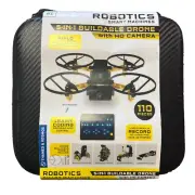NEW Thames & Kosmos Robotics: Smart Machines 5-in-1 Buildable Drone w/ HD Camera