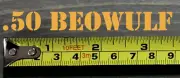 50 Beowulf Sticker Decal 3.5" .50 Ammo Can Box Label Ammunition Case Yellow