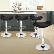 4x ALFORDSON Bar Stools Portia Swivel Black