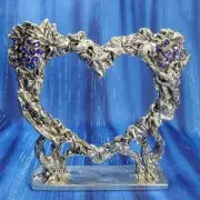 Grape Vine Wedding Cake Topper Pewter Figurine Fellowship Foundry US Made *NEW*