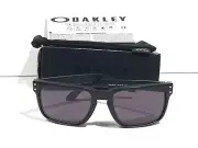Oakley Holbrook Polarized Sunglasses OO9102-01 Black/Warm Grey Lens