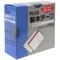 在飛比找momo購物網優惠-【PLUS 普樂士】AT-035JC 紙製書背膠帶 35mm