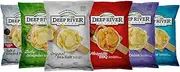 Deep River Snacks Variety Chips Snack Packs – Kosher & Gluten Free Kettle Cooked Potato Chips Snacks Variety Pack of 6 Flavors, 2 Oz (24 Pack)