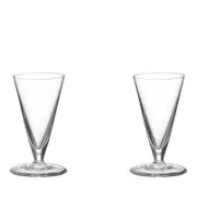 Orrefors Geometry Schnaps Glass, Set of 2