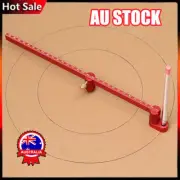 Woodworking Compass Scriber 300mm Fixed Point Marking Gauge Adjustable Circle AU