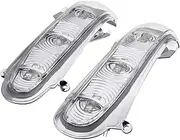 XIGAN New Pair Side Mirror Turn Light Fit for Mercedes S W220 CL W215 99-03