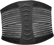 Waist Trainer Lumbar Support Belt Wrap Body Shaper Breathable Lower Back Brace Waist Trimmer for Weight Lifting Yoga Sports