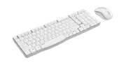 RAPOO X1800S 2.4Ghz 1000 DPI Nano Receiver Wireless Keyboard Optical Mouse White
