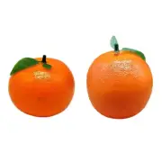 Pack of 6 Artificial Orange Fruit Craft for Orange Partys Decors