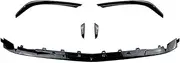 Front Bumper Lip Spoiler Front Bumper Protector Lower Blade Splitter，Compatible with Mercedes A-Class W177 A45 AMG 2019-2021
