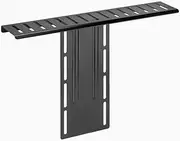 Desky Screen Caddy Shelf – Adjustable Monitor Top Shelf with Clamp, No-Drill Design, Sturdy ABS Construction, Space-Saving Desktop Organizer for PC, TV, and Monitor - Medium