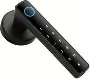 Cobuy Smart Lock Fingerprint Door Lock, 4 in 1 Keypad Deadbolt with App
