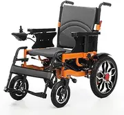 Power Motorized Electric Wheel Chair with Anti-Tipper 360°, Lightweight All Terrain Power Wheelchairs for Seniors, 330lbs