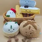 Jellycat Amuseables New Cheese Collection - AUTHENTIC NWT - Mozzarella Parmesan