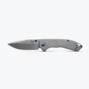 Benchmade 743 Mini Narrows™ | Gray Titanium Axis Folding Knife