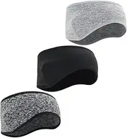 [TOGEVAL] 3pcs Cold Weather Headband Sports Headband for Women Headbands Men Sports Headbands Ear Band for Cold Weather Thin Sweat Hairbands Sports Running Headband Outdoor Headband